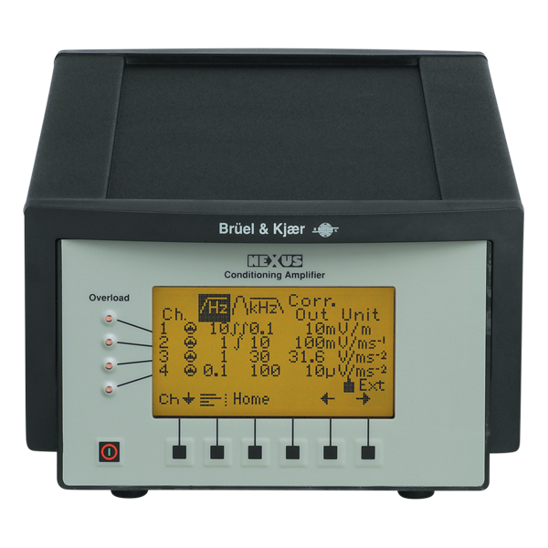 NEXUS Charge Amplifier (very high input) Brüel & Kjær