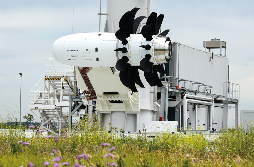 Open Rotor at the test bench