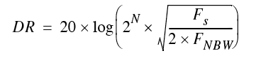 Theoretical Dynamic Range of a 24-bit System