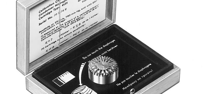 Brüel & Kjær's first condenser measurement microphones