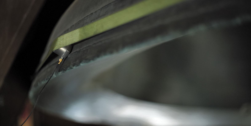 Transducer on church bell