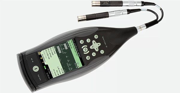 One or two channel sound level meter