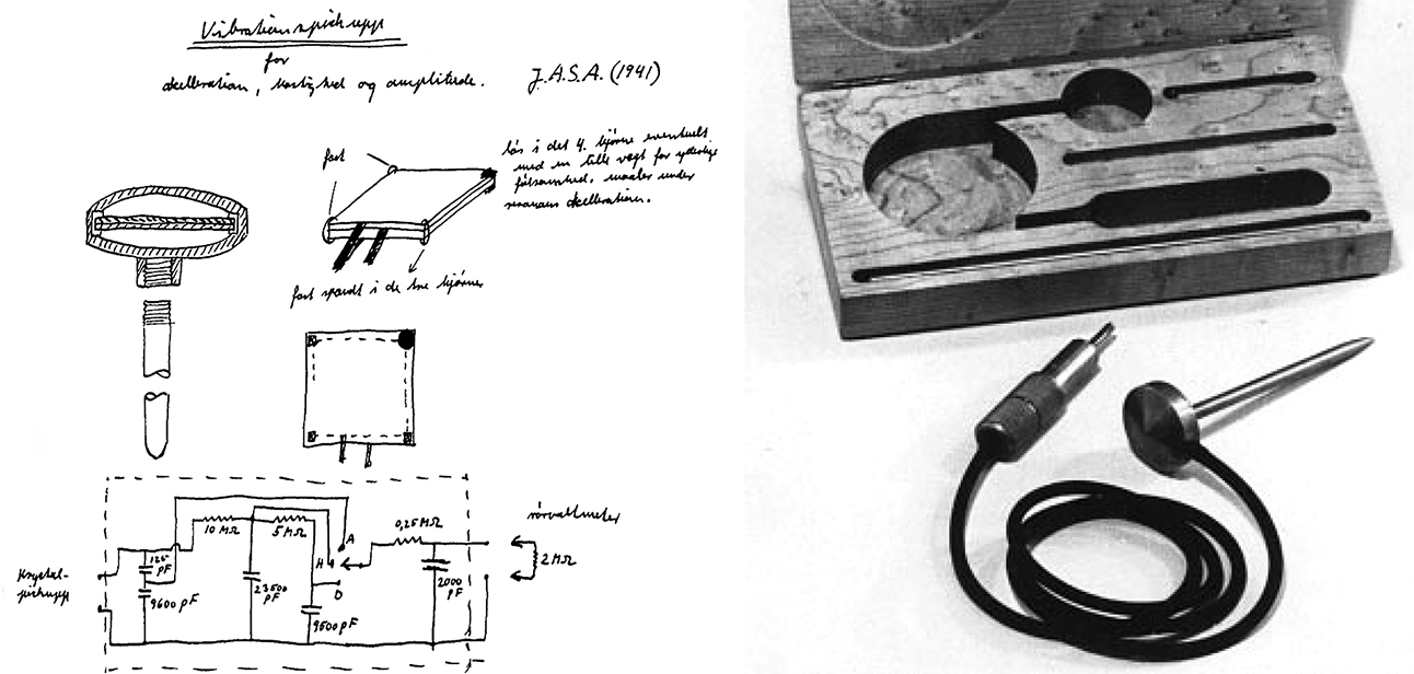 World's first accelerometer made in 1943