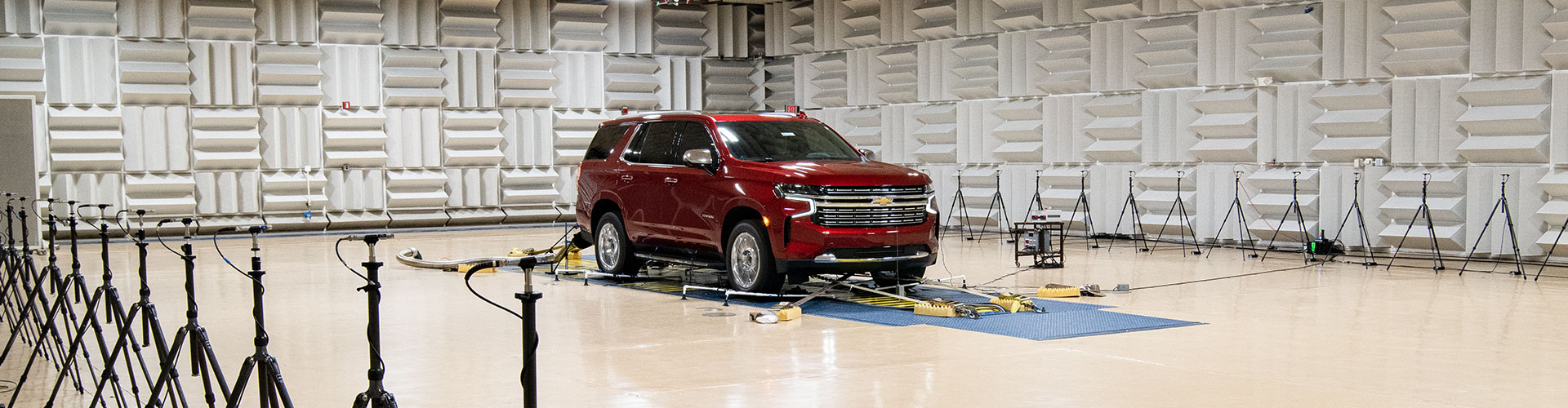 Car pass-by indoor testing