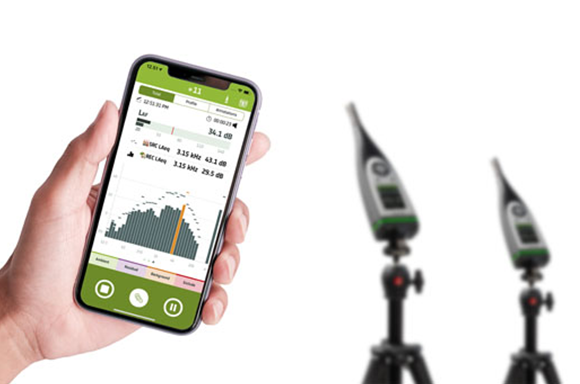 B&K 2245 sound level meter phone