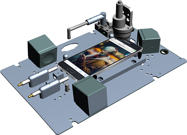Support de montage pour téléphone et microphones