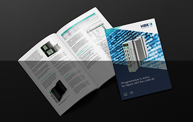 Paper download for Open API for LAN-XI