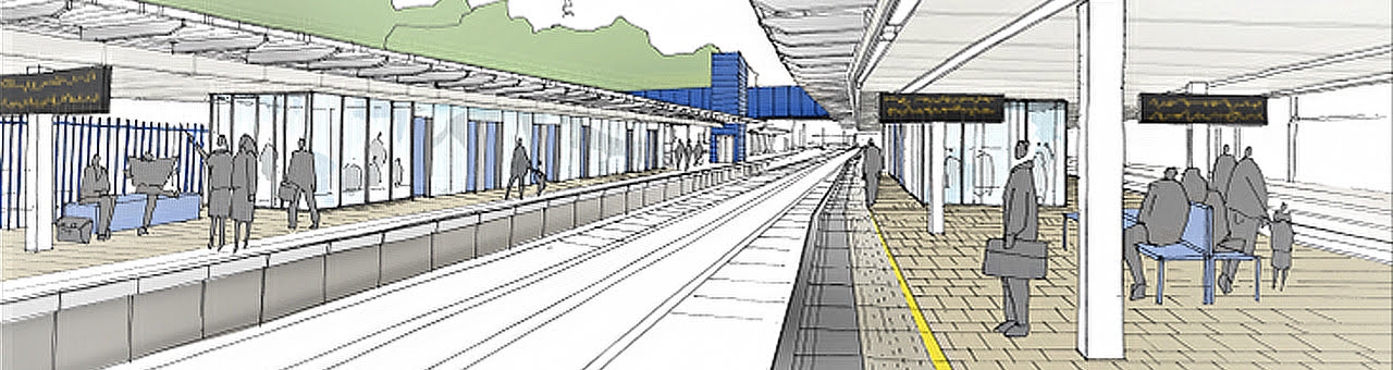 Construcción - Estación Twickenham