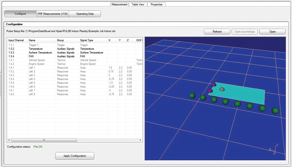 Indoor vehicle pass-by noise software 