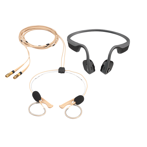 Type 4965-B Binaural microphone with bone-conducting headphones