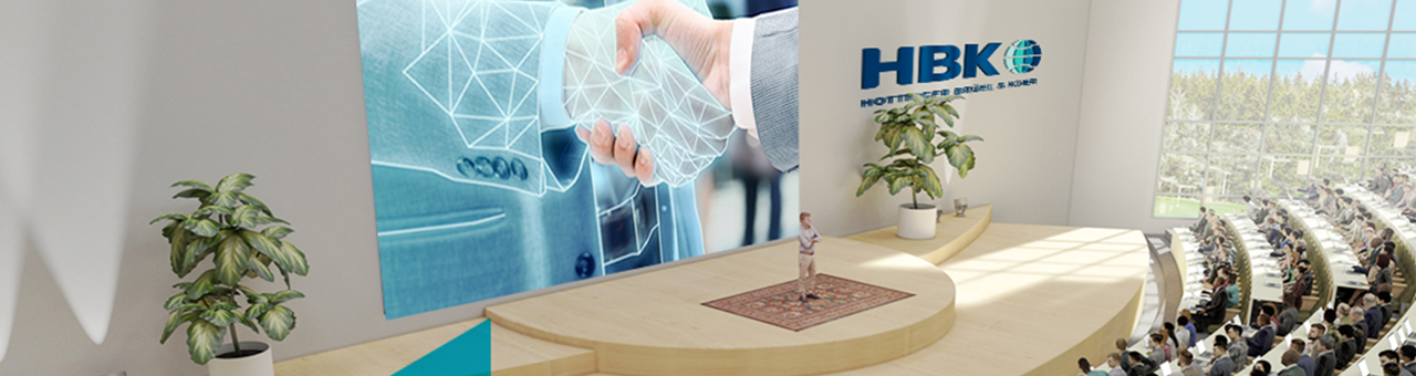 HBK Virtual Conference stage