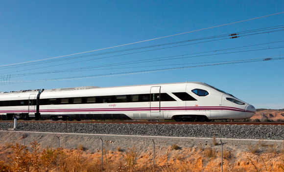 The Oaris high-speed train from CAF.