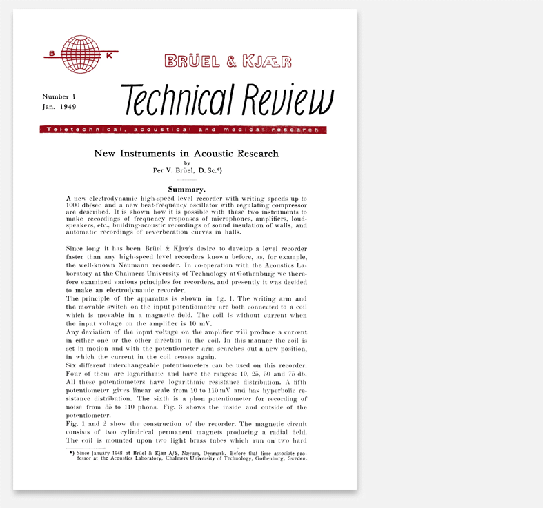 First technical review