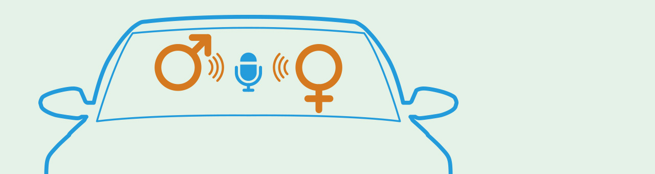 Analysis of vehicle voice recognition performance in response to background noise and gender