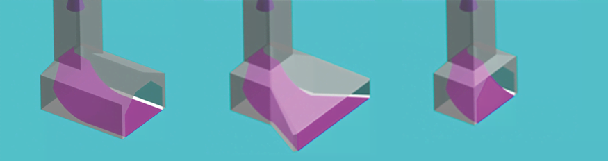 Computer models of prospective exhaust ducts