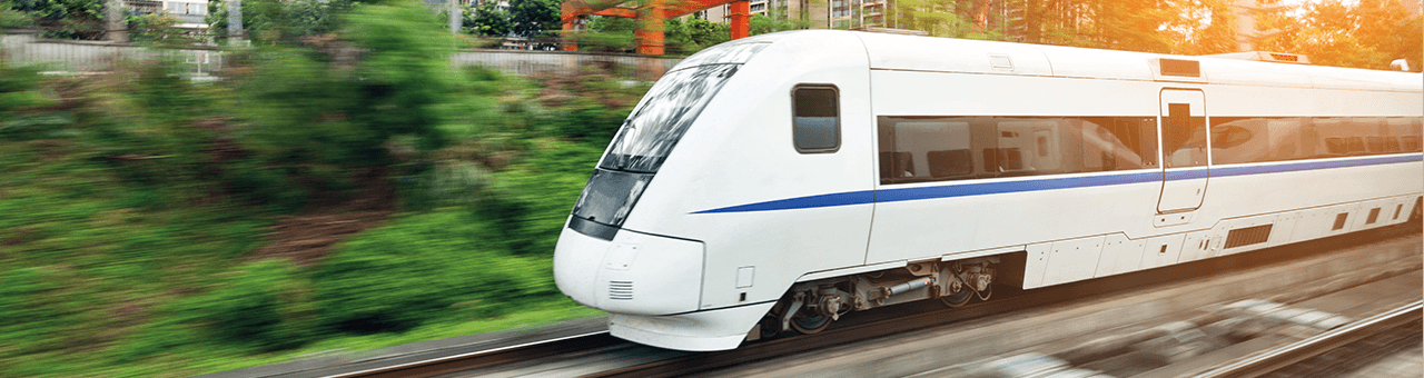 Measuring external noise of a high-speed train