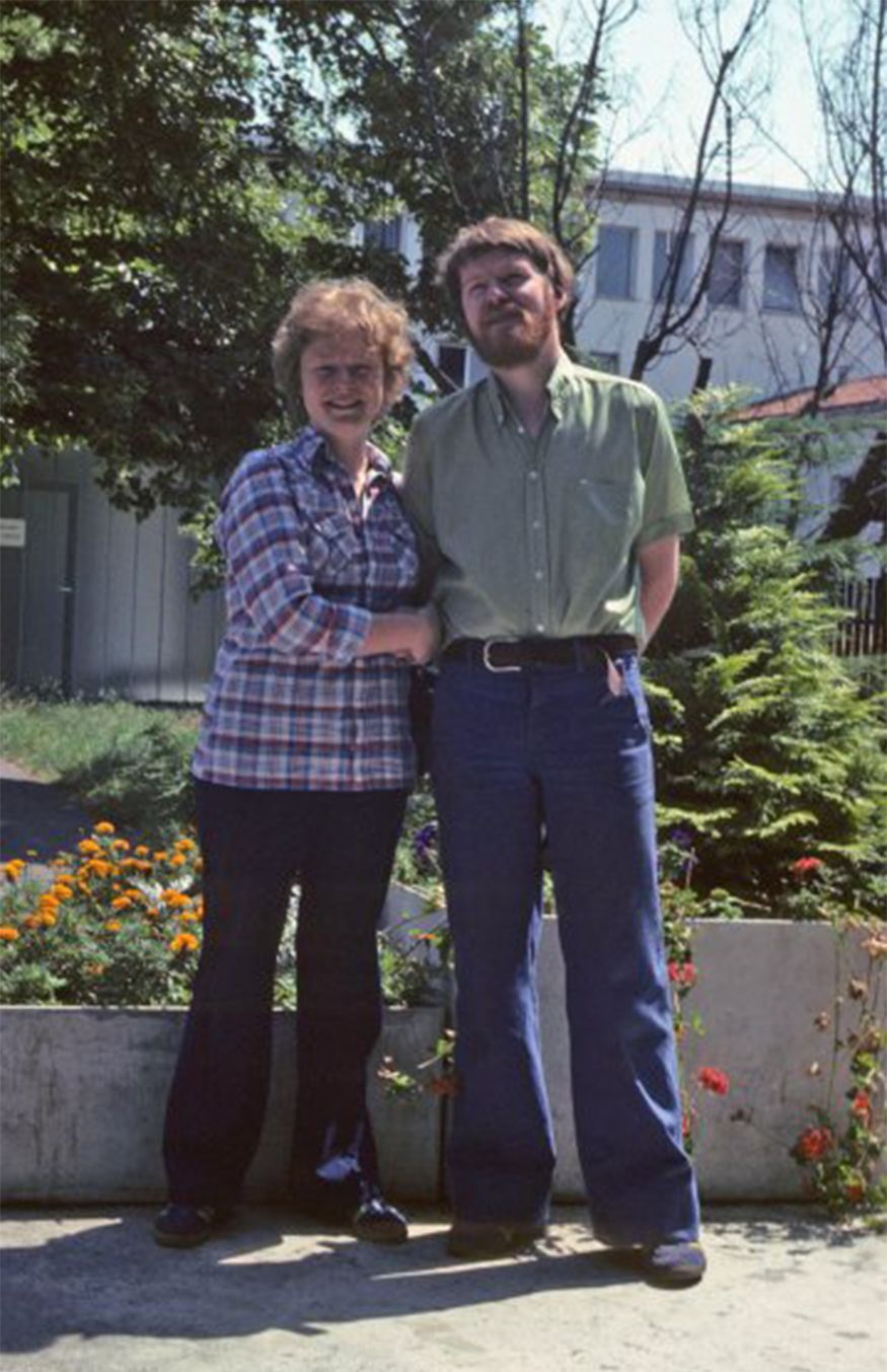 Håvard Vold with wife Leita