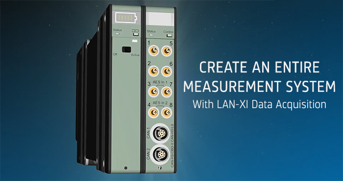 从 LAN-XI DAQ 创建 整个 测量 系统