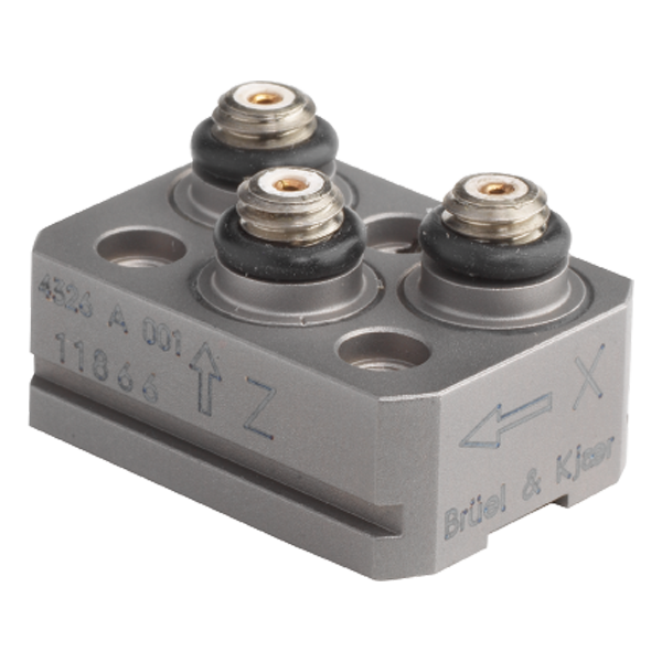 Miniature triaxial piezoelectric charge accelerometer Type 4326-A-001