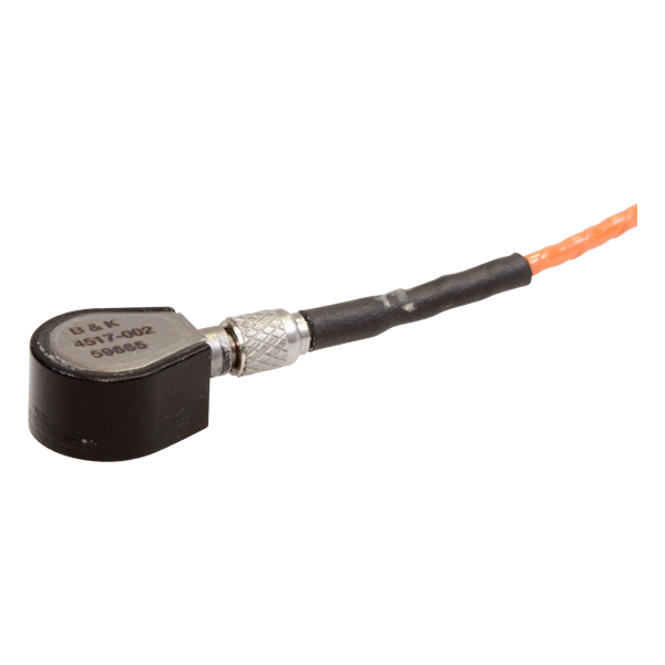 Miniature tear-drop IEPE accelerometer - Type 4517-002