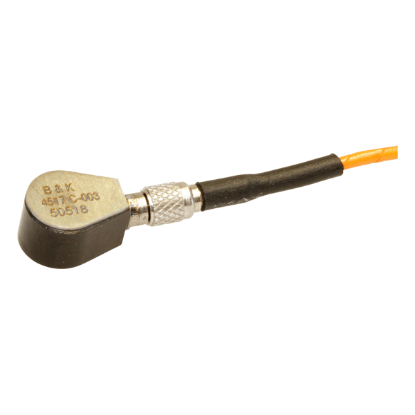 Miniature tear-drop IEPE accelerometer - Type 4517-C-003