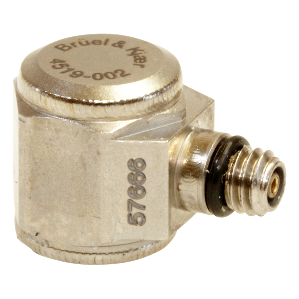 Miniature Hex IEPE accelerometer - Type 4519-002