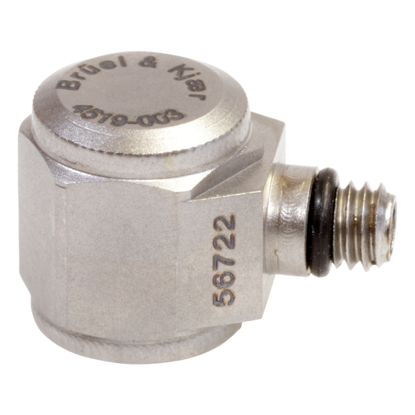 Miniature Hex IEPE accelerometer - Type 4519-003