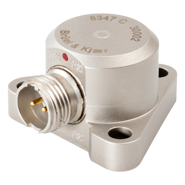 Piezoelectric charge high-temperature Industrial Accelerometer Type 8347-C