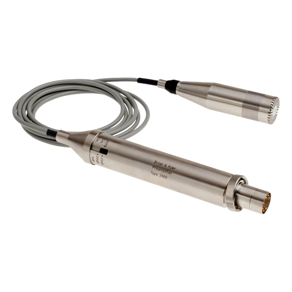 1-inch microphone preamplifier for Type 4179