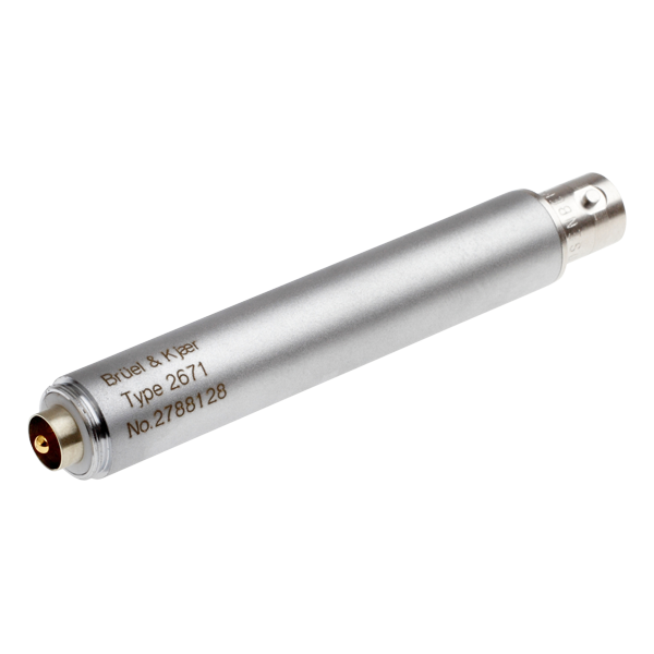 CCLD microphone preamplifier for 1/2-inch prepolarized microphones