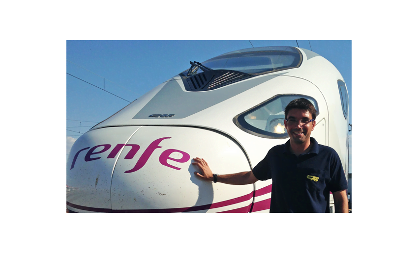CAF engineer Isaac Gutiérrez