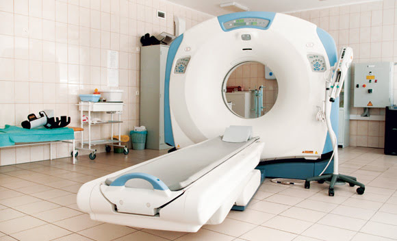 Noise and vibration maintenance check results for CT machines can be recorded and stored in the cloud.