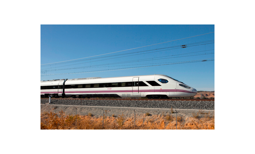 The Oaris high-speed train from CAF.